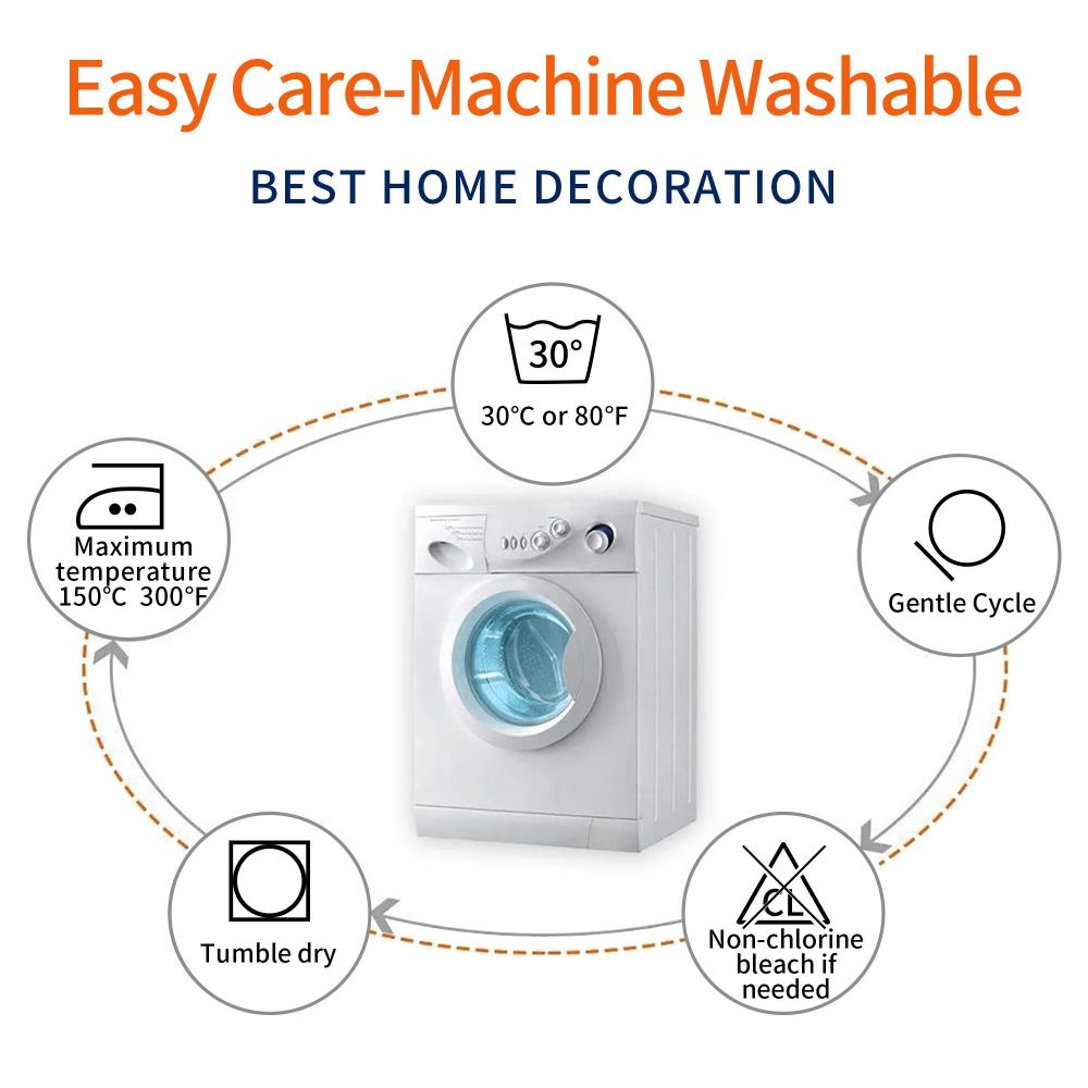 Housse de taie d'oreiller carrée imprimée Emmanuel Macron