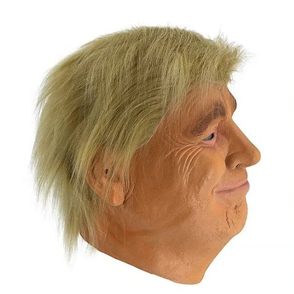 Masque réaliste de Donald Trump en latex