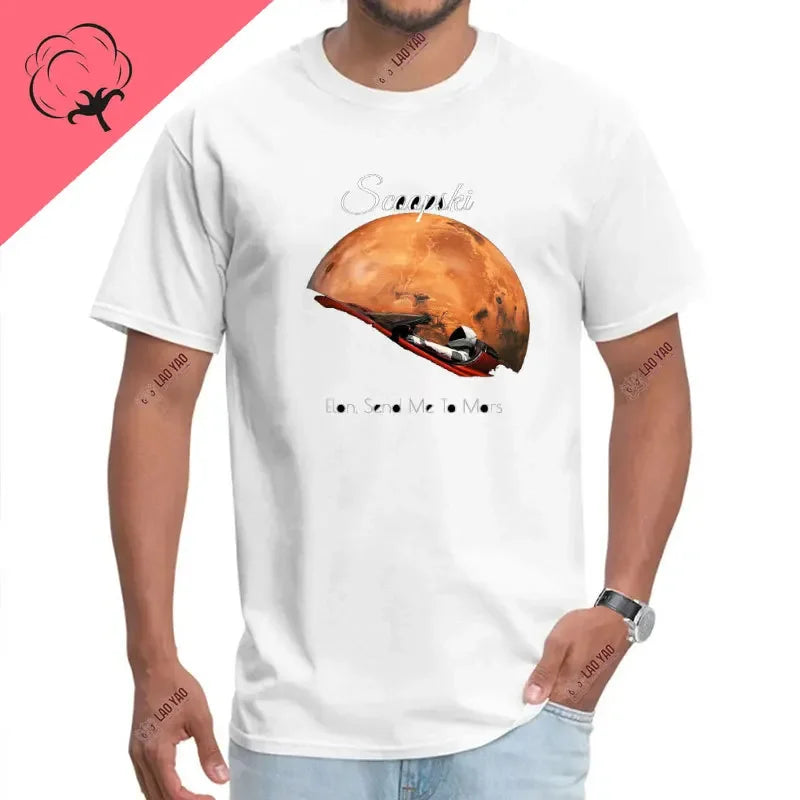 T-shirt « Space X », « Occupy Mars » Elon Musk (multi choix)