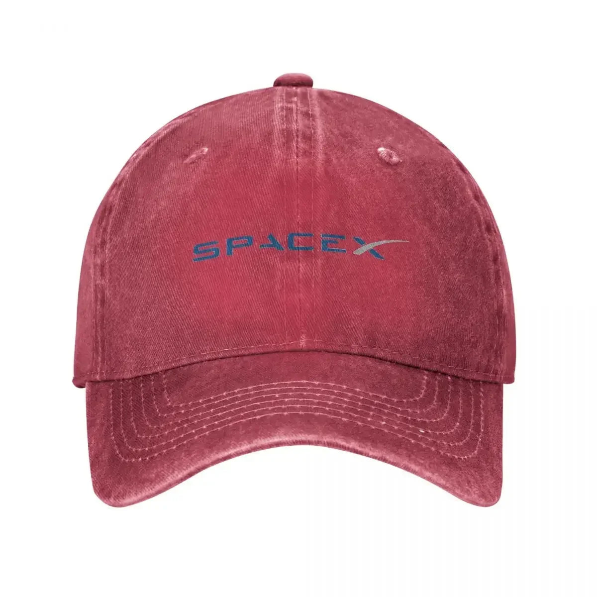 Denim lavé SpaceX Space X Logo Elon Musk Casquette de Baseball été Snapback Cowboy chapeaux os faucon fusée lourde Casquette Gorras