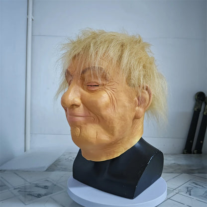 Masque réaliste de Donald Trump en latex