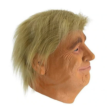 Masque réaliste de Donald Trump en latex