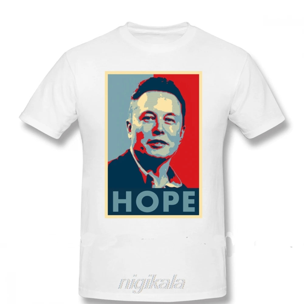 T-shirt "Hope" Elon Musk (multi choix)