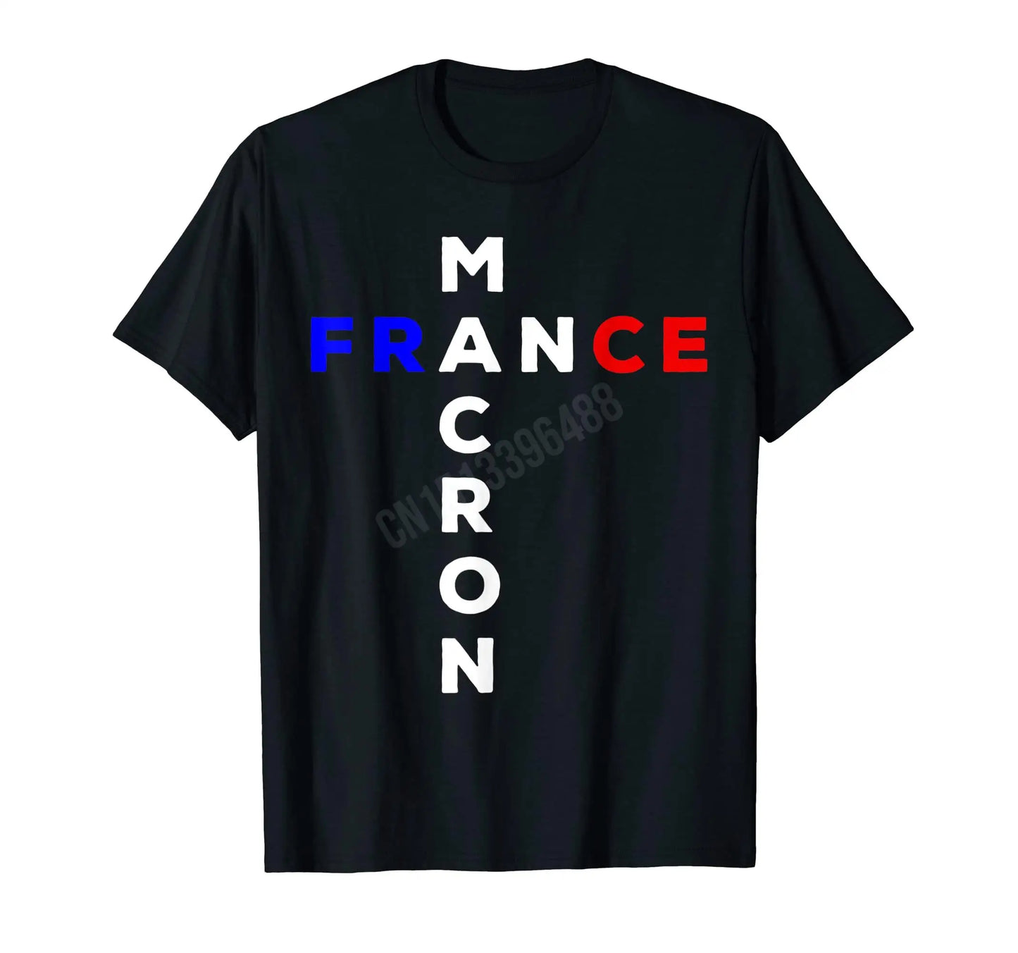 T-shirt soutient Président de la France, Emmanuel Macron