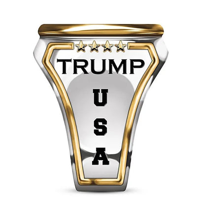 Bague chevalière Donald Trump Usa