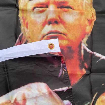 Drapeau Donald Trump amusant (multi choix)