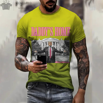 T-shirt amusant Donald Trump, T-shirt à manches courtes pour hommes et femmes (multi choix)