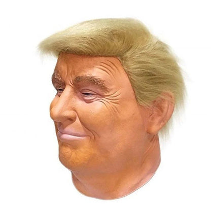 Masque réaliste de Donald Trump en latex