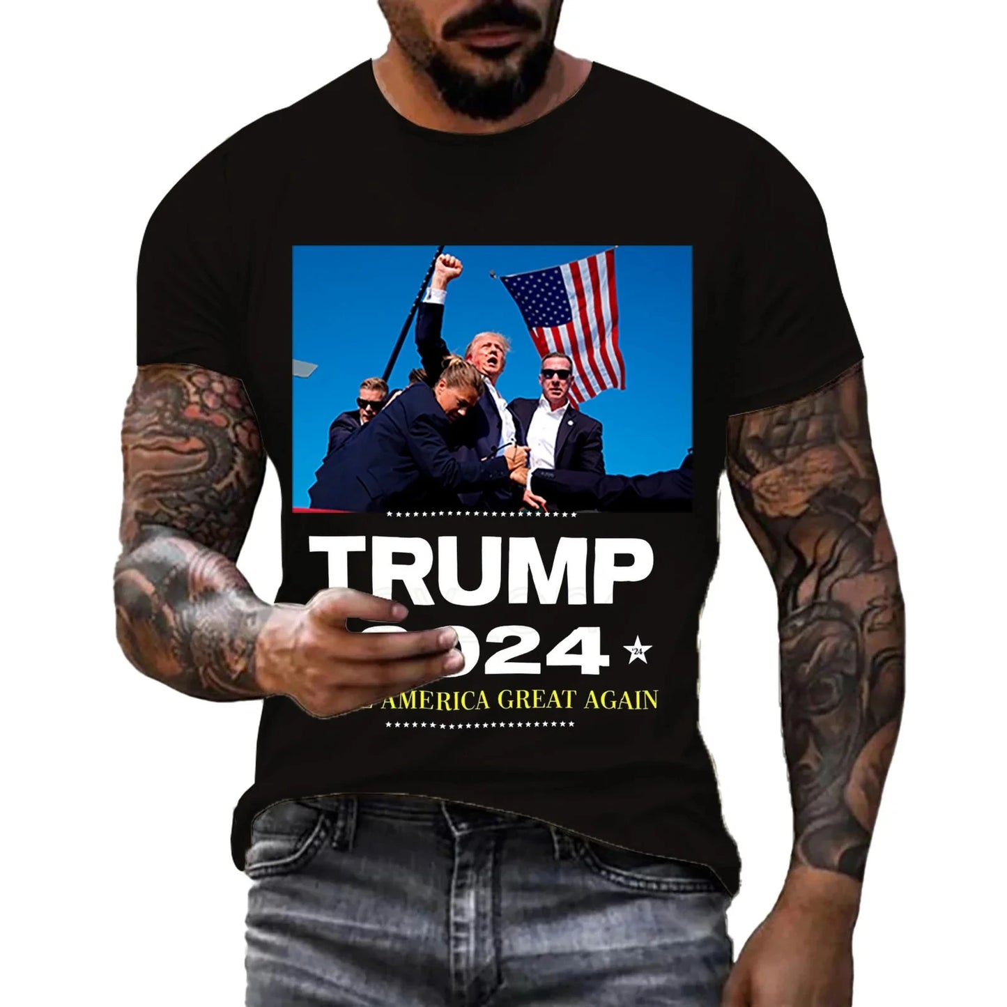 T-shirt amusant de Donald Trump (multi choix)