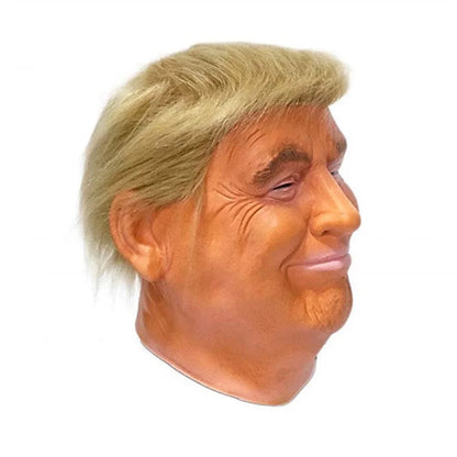 Masque réaliste de Donald Trump en latex